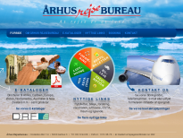 �rhus Rejsebureau - hjemmeside