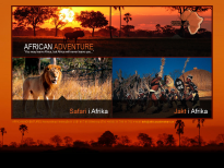 African Adventure - hjemmeside