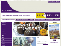 Ans Rejser - hjemmeside