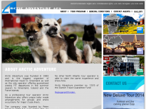 Arctic Adventure  ApS - hjemmeside