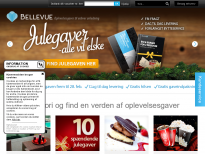 Bellevue Tours A/S - hjemmeside