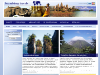 Brandstrup Travels ApS - hjemmeside