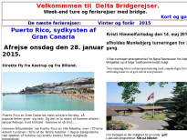 Delta Bridgerejser ApS - hjemmeside