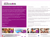 dinferie.dk A/S - hjemmeside