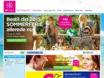 DTF travel A/S - hjemmeside