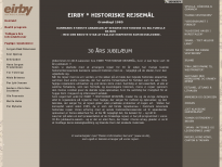 Eirby Historiske Rejsem�l ApS - hjemmeside