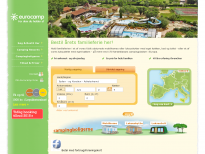Eurocamp - hjemmeside