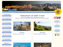GIBA Travel ApS - hjemmeside