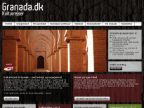 Granada.dk - Kulturrejser - hjemmeside