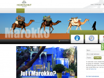 Horisont Rejser ApS - hjemmeside