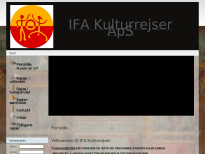 IFA Kulturrejser - hjemmeside