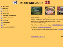 Korearejser - hjemmeside