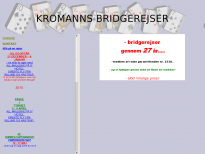 Kromanns Bridgerejser - hjemmeside