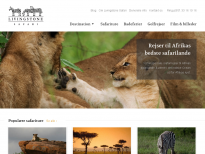 Livingstone Safari ApS - hjemmeside