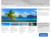 Lords Travel & Tours ApS - hjemmeside