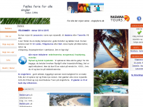 Nadana Tours - hjemmeside