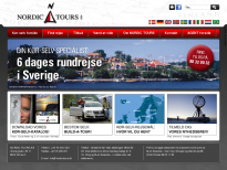Nordic Tours A/S - hjemmeside