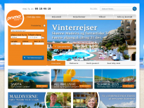 Primo Tours A/S - hjemmeside