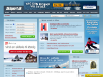 Skisport.dk - hjemmeside