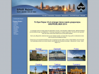Spar Rejser - hjemmeside