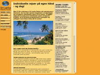 Sri Lanka Rejser - hjemmeside
