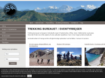 Trekking Bureauet ApS - hjemmeside