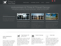 Trine K-Travel Design - hjemmeside
