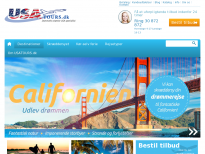USAtours.dk - hjemmeside
