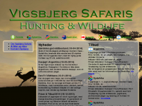 Vigsbjerg Safari - hjemmeside