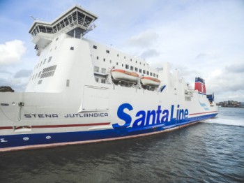 Stena Line skifter navn til Santa Line 